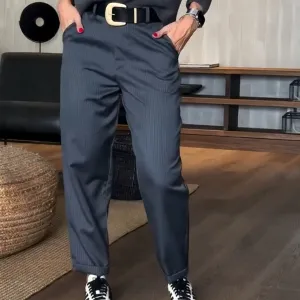 MATHILDA | STRIPES SUIT TROUSERS