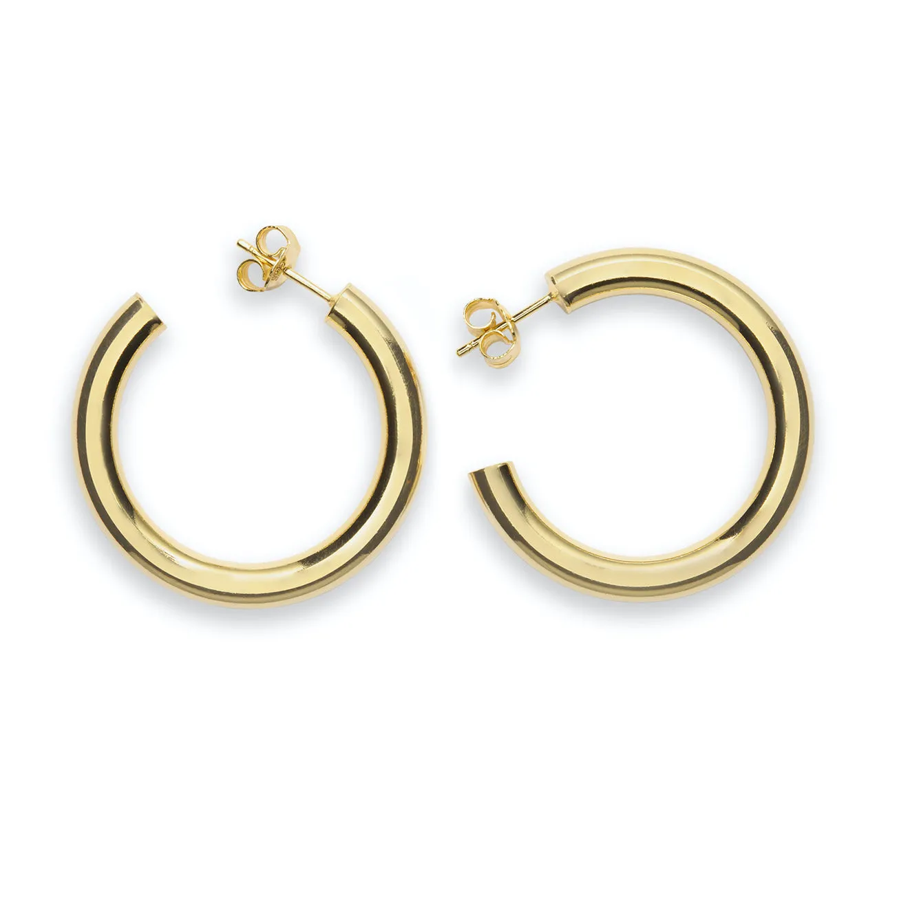 MEDIUM HOOP/GOLD