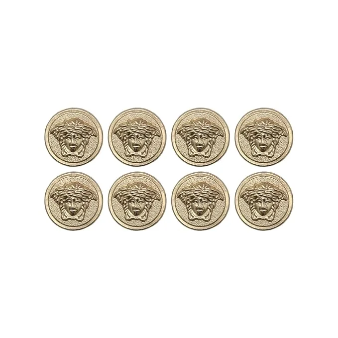 Medusa Metal Shank Buttons