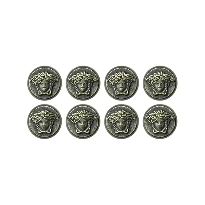 Medusa Metal Shank Buttons