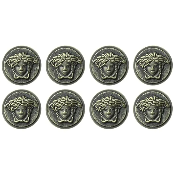 Medusa Metal Shank Buttons