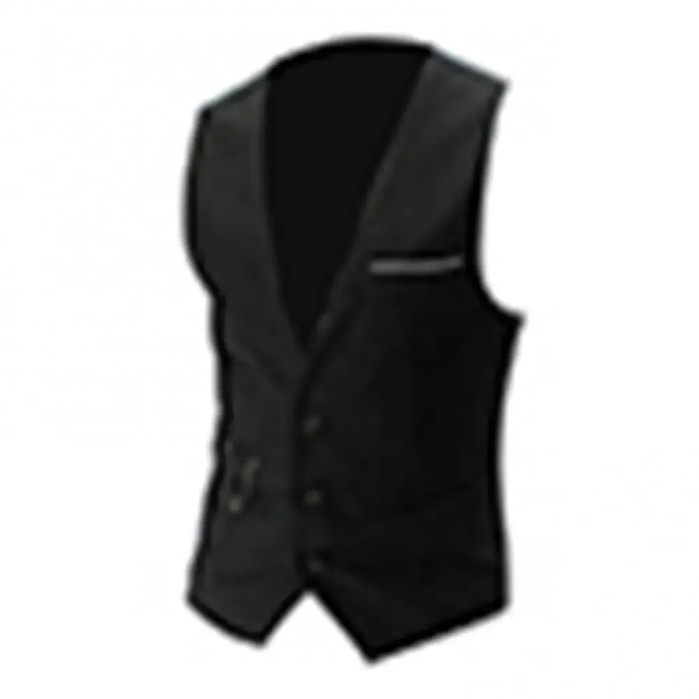 Men Blazer Waistcoat Casual Classic Suit Vest Business Formal Dress Sleeveless Jacket Vest Wedding Groom Attendant Suits Vest