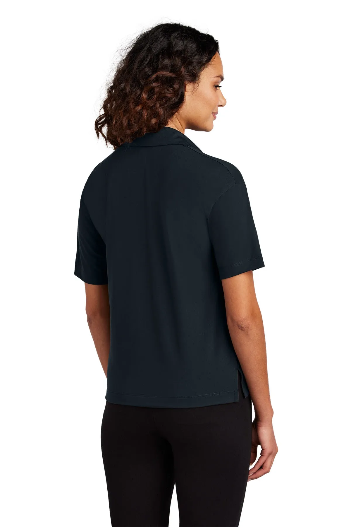 Mercer Mettle Women's Stretch Jersey Polo MM1015 Night Navy