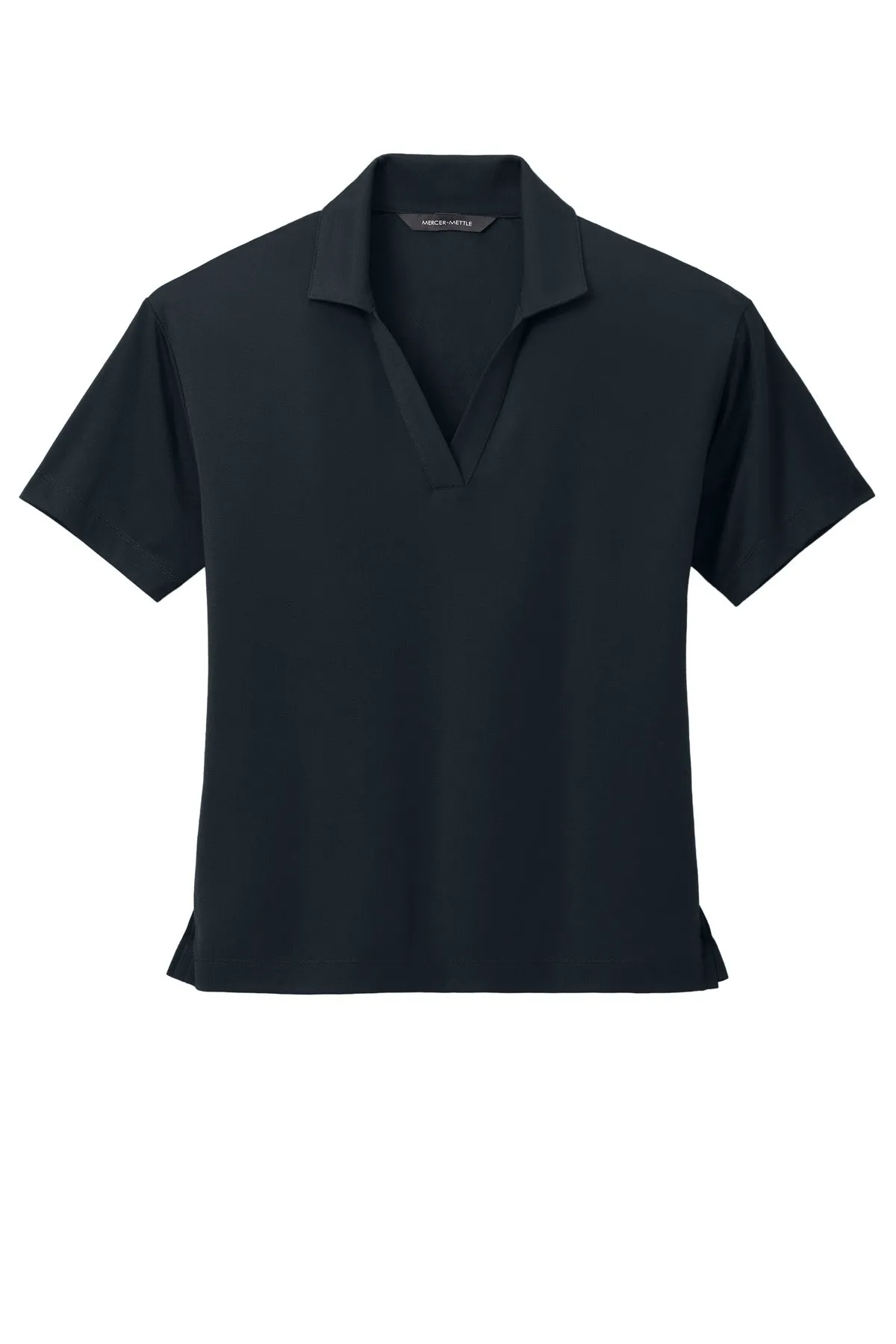 Mercer Mettle Women's Stretch Jersey Polo MM1015 Night Navy