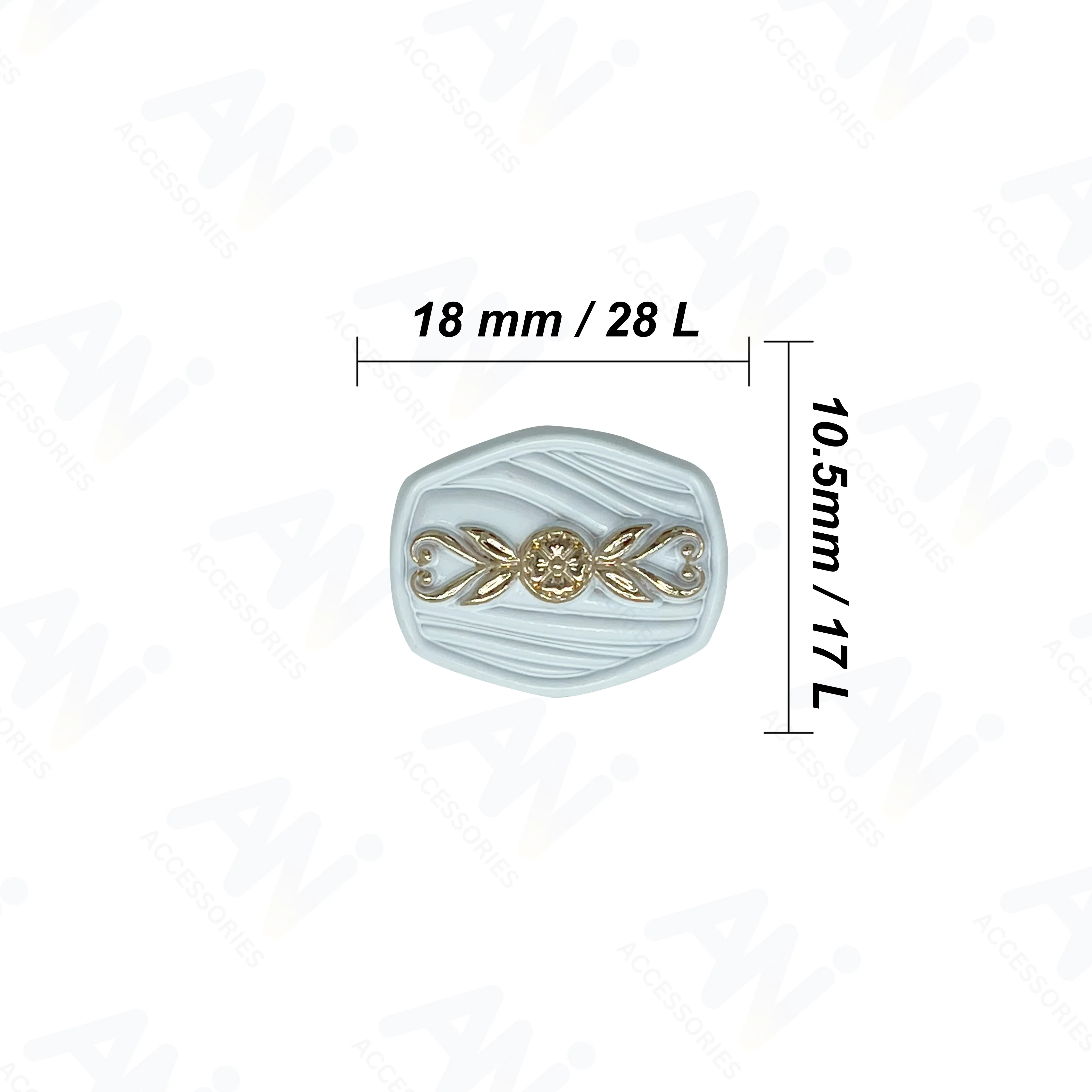 Metal Buttons for Clothing and Crafts