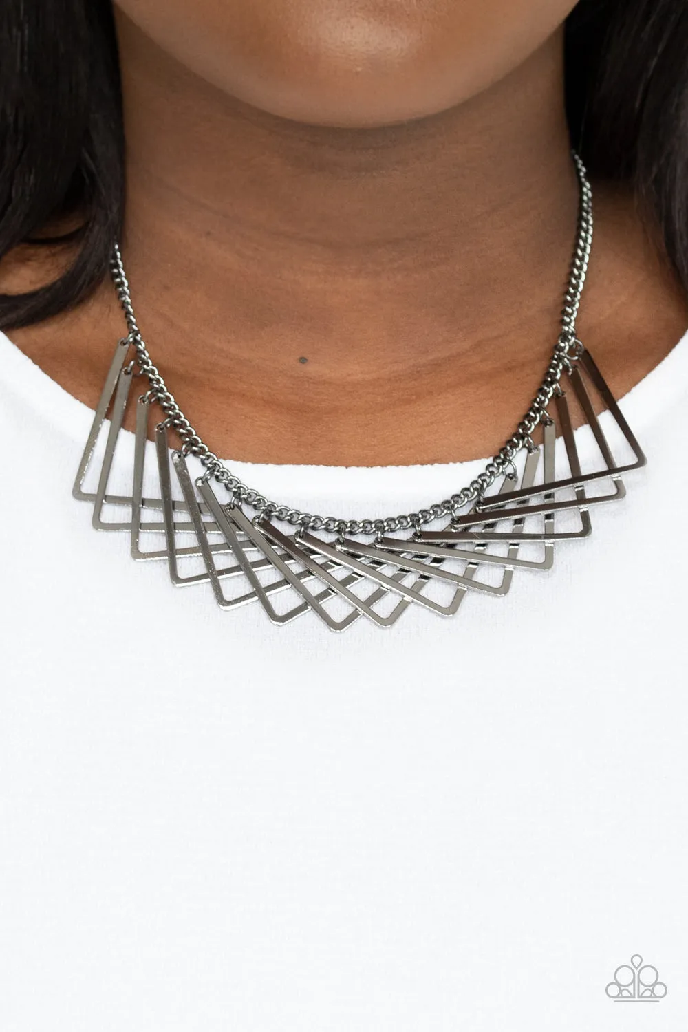 Metro Mirage - Black Necklace
