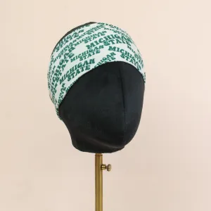 Michigan State Grey Stretch Headband