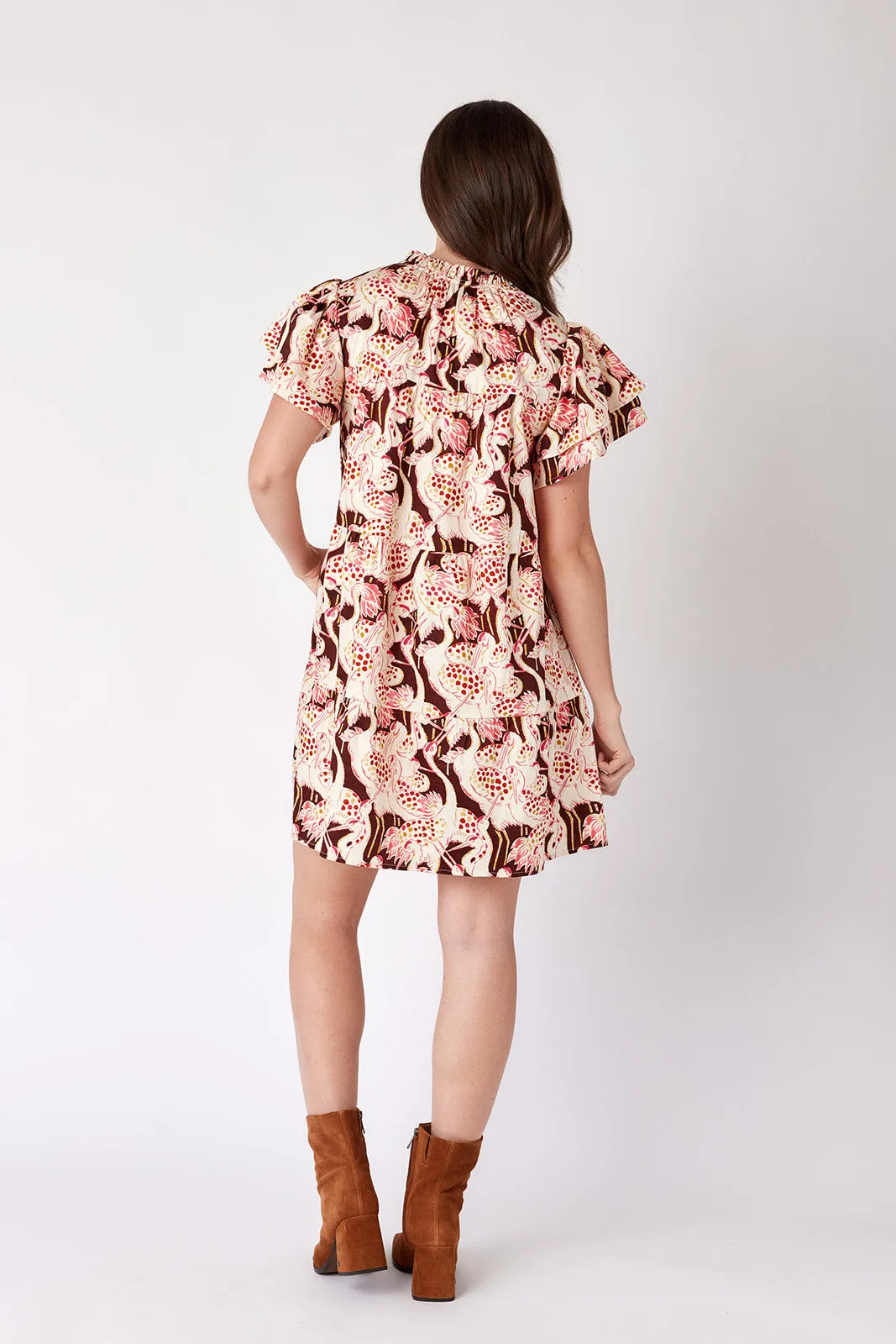 Mila Dress (Cranes)
