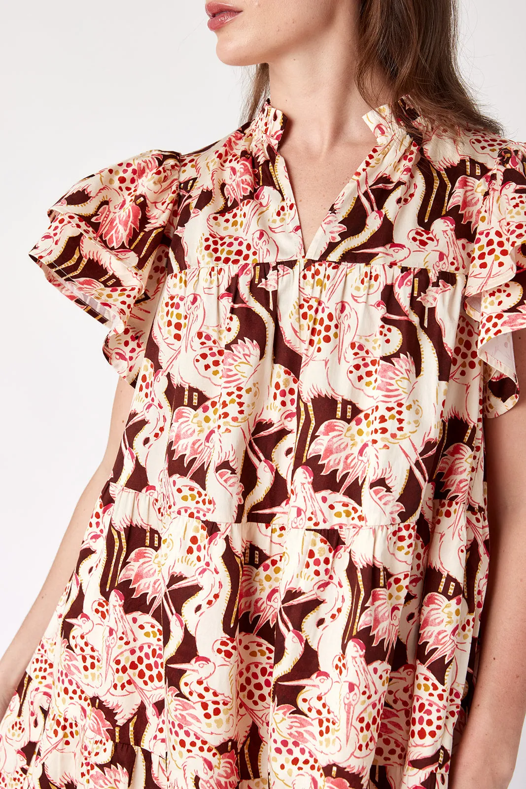 Mila Dress (Cranes)