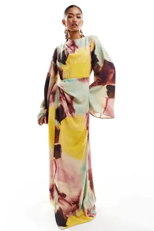 Minah Abstract Print Dress