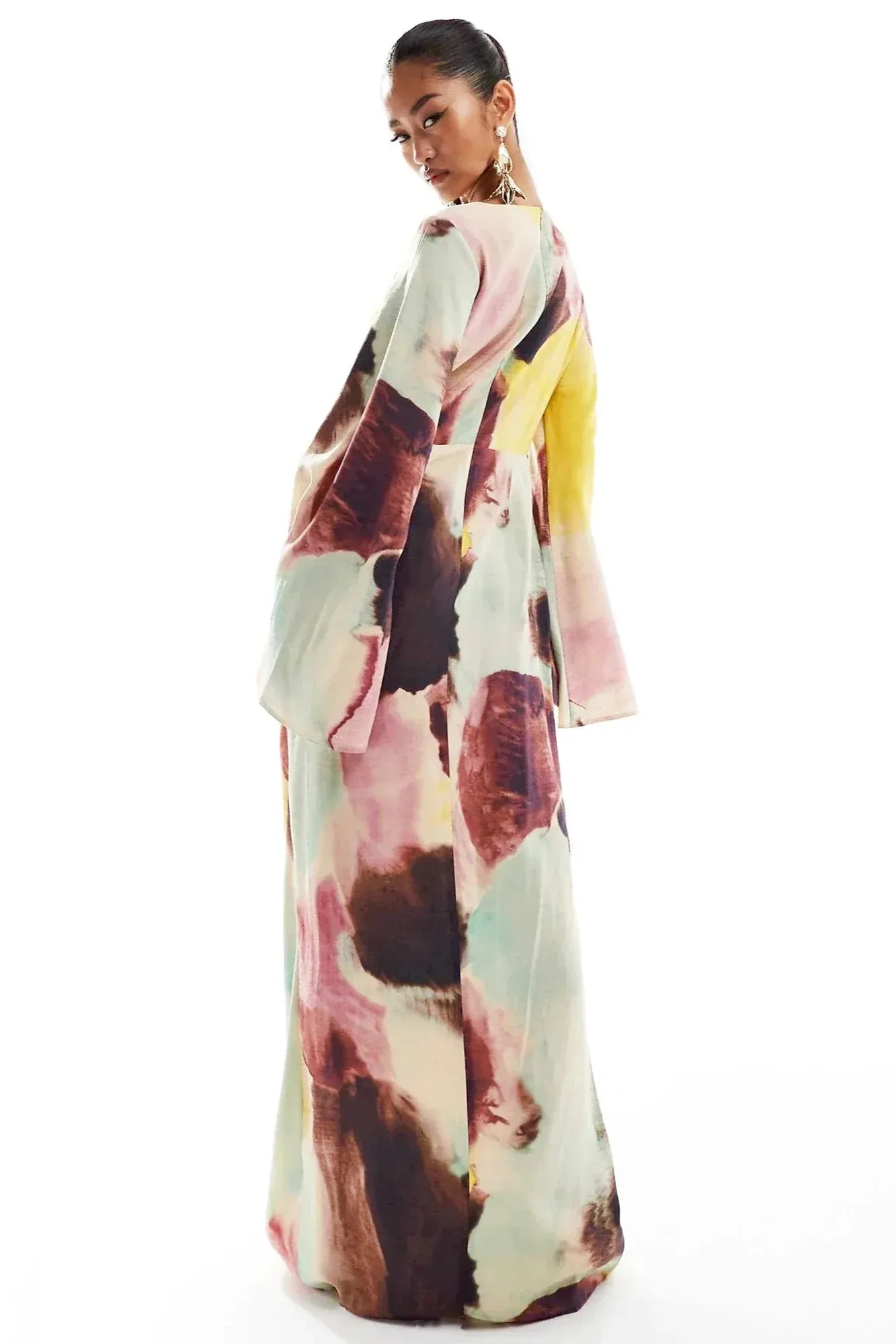 Minah Abstract Print Dress