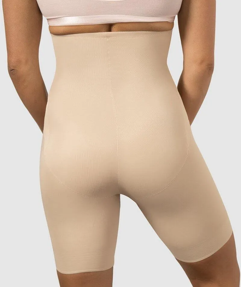 Miraclesuit Shape With An Edge High Waist Long Leg - Nude