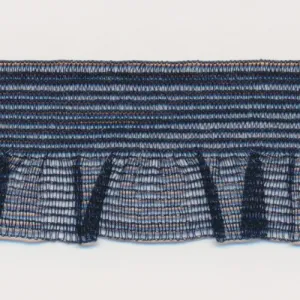 Mist Organdy Frill Stretch #47 Night Blue