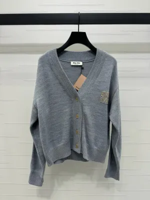 miu new sweater cardigan jacket