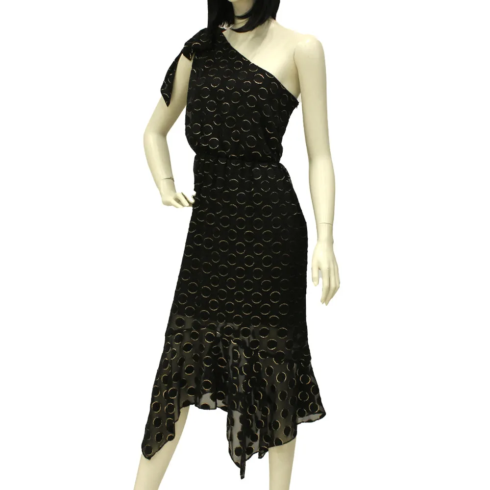 Ml By Monique Lhuillier Dress Jmm Jetmettalic 8