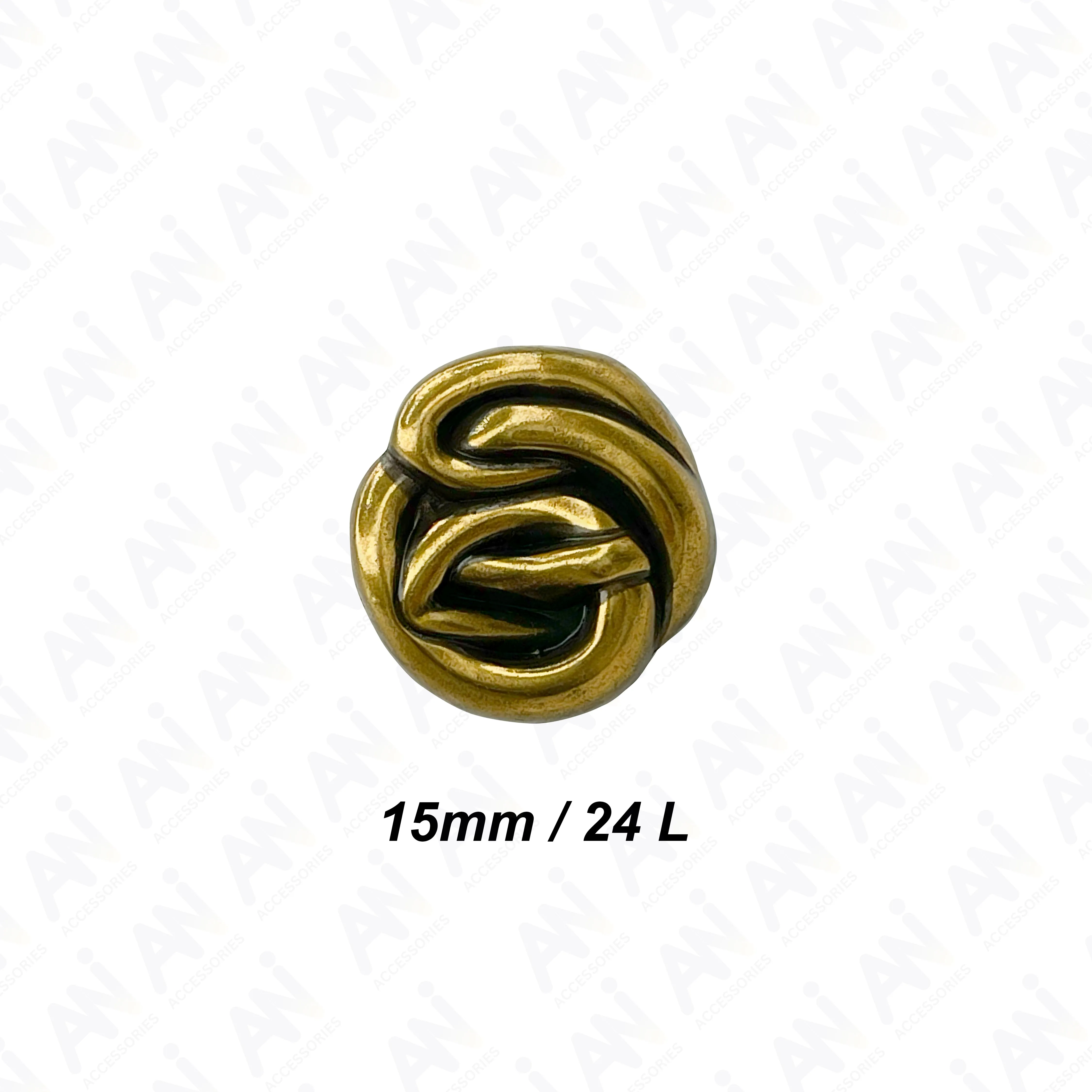 Modern Design Metal Buttons for Clothing and Accessories