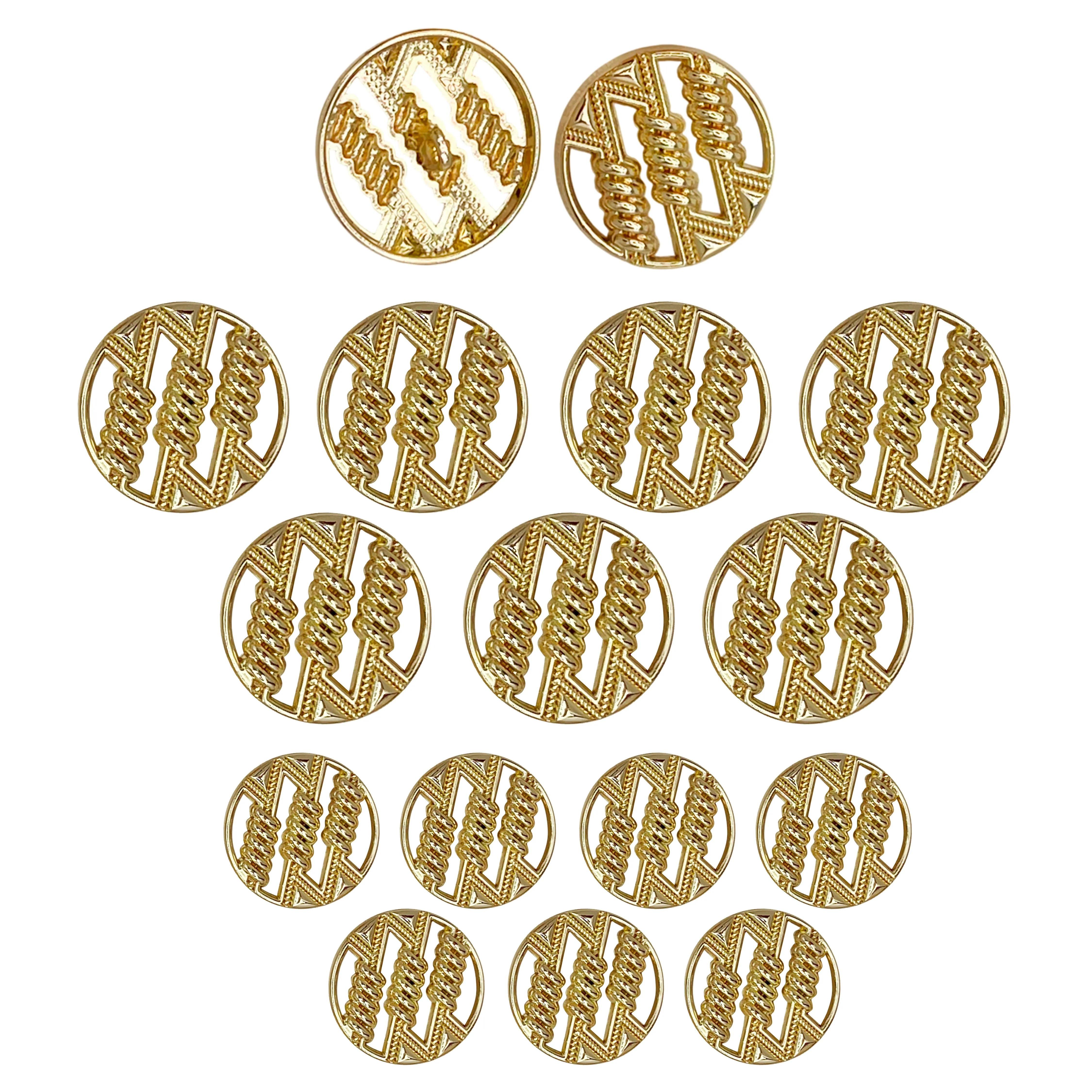 Modern Minimalist Metal Buttons