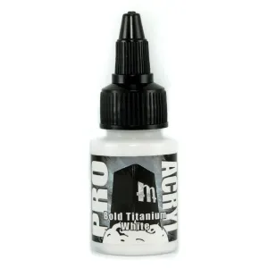 Monument Pro Acryl - Bold Titanium White 22ml