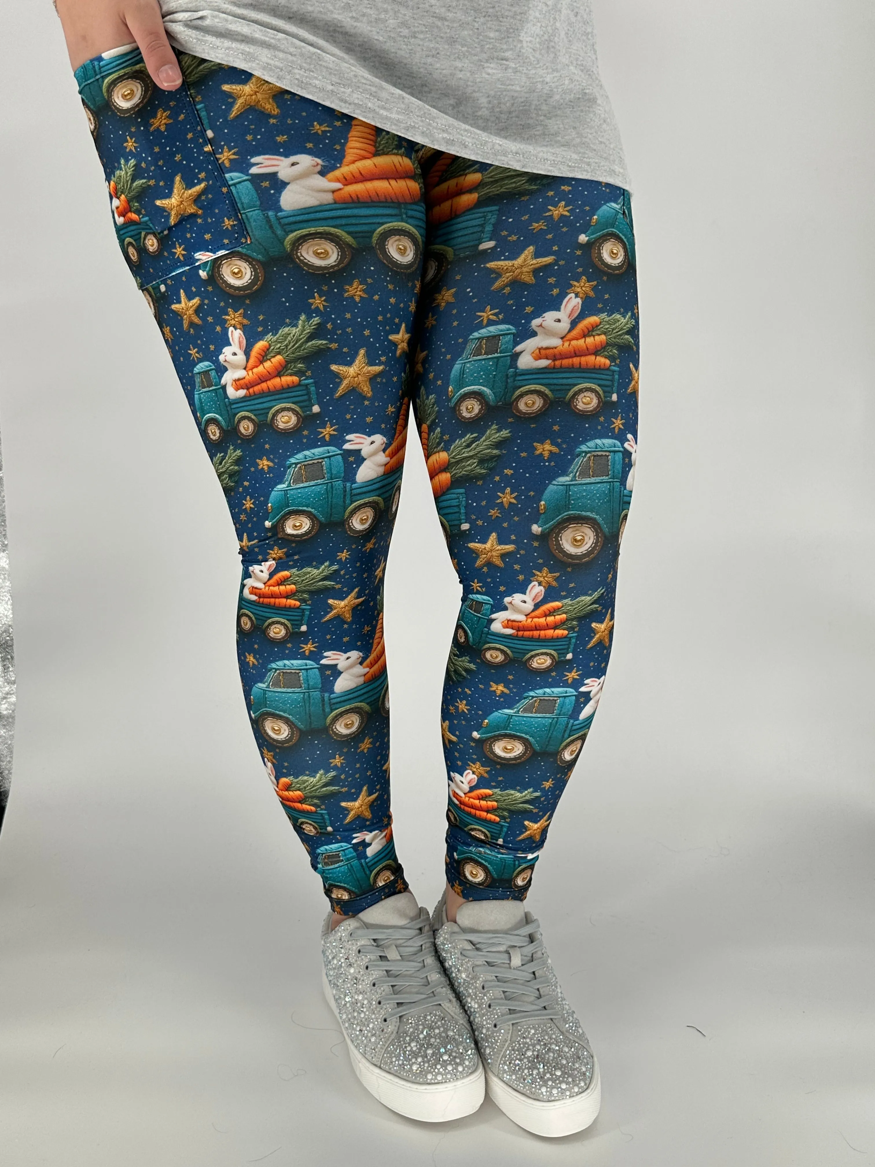 Mr Wabbit Leggings w/ Pockets