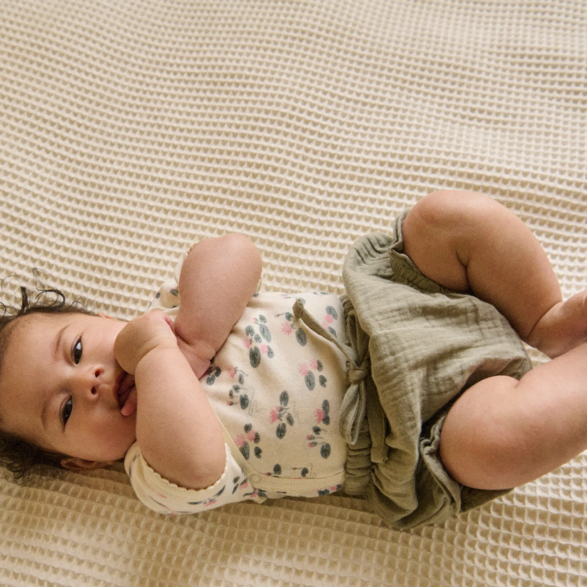 Nature Baby  - Linen Petal Bloomers-  Brook