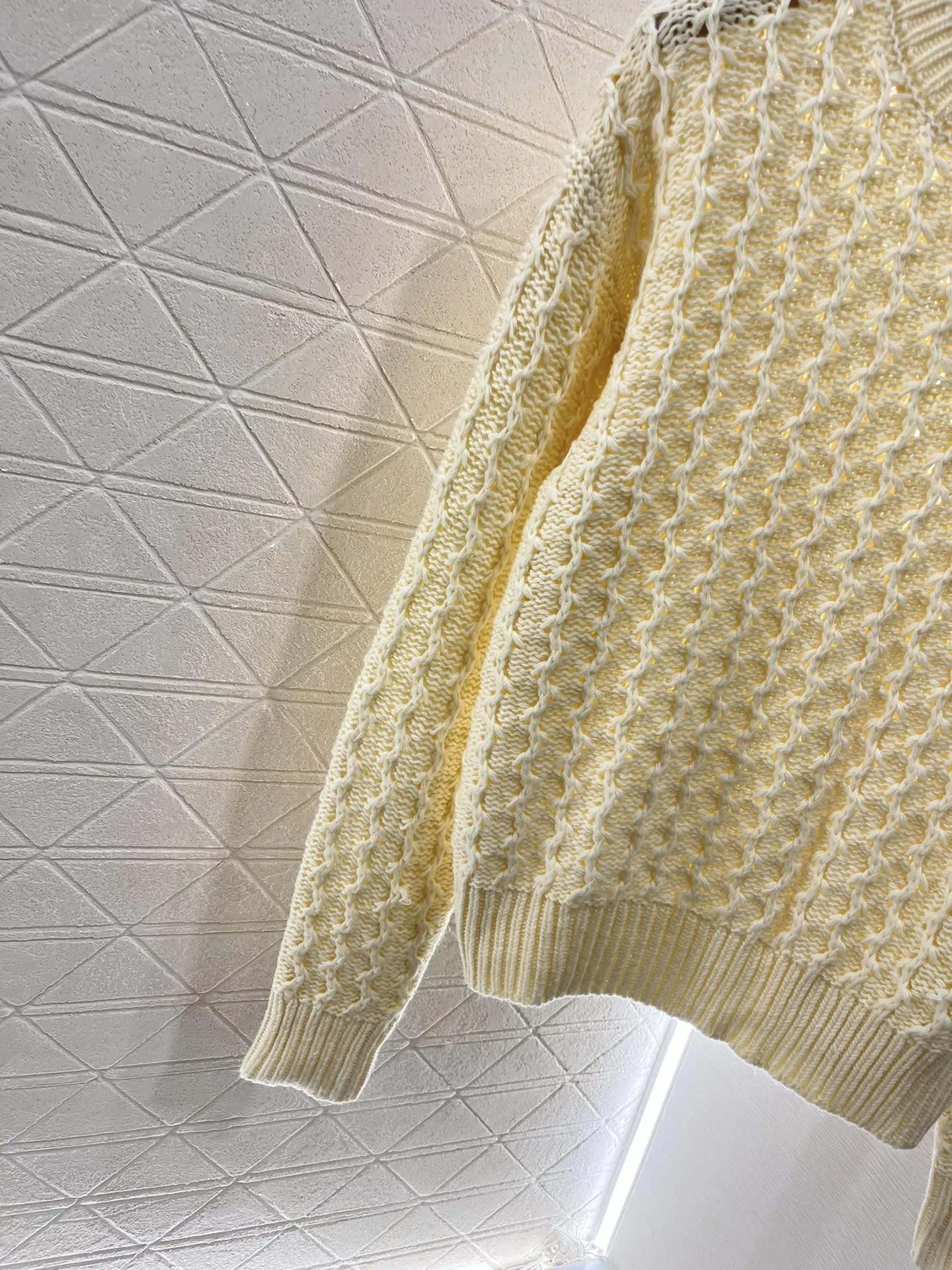 New 3D Crochet Pullover Sweater