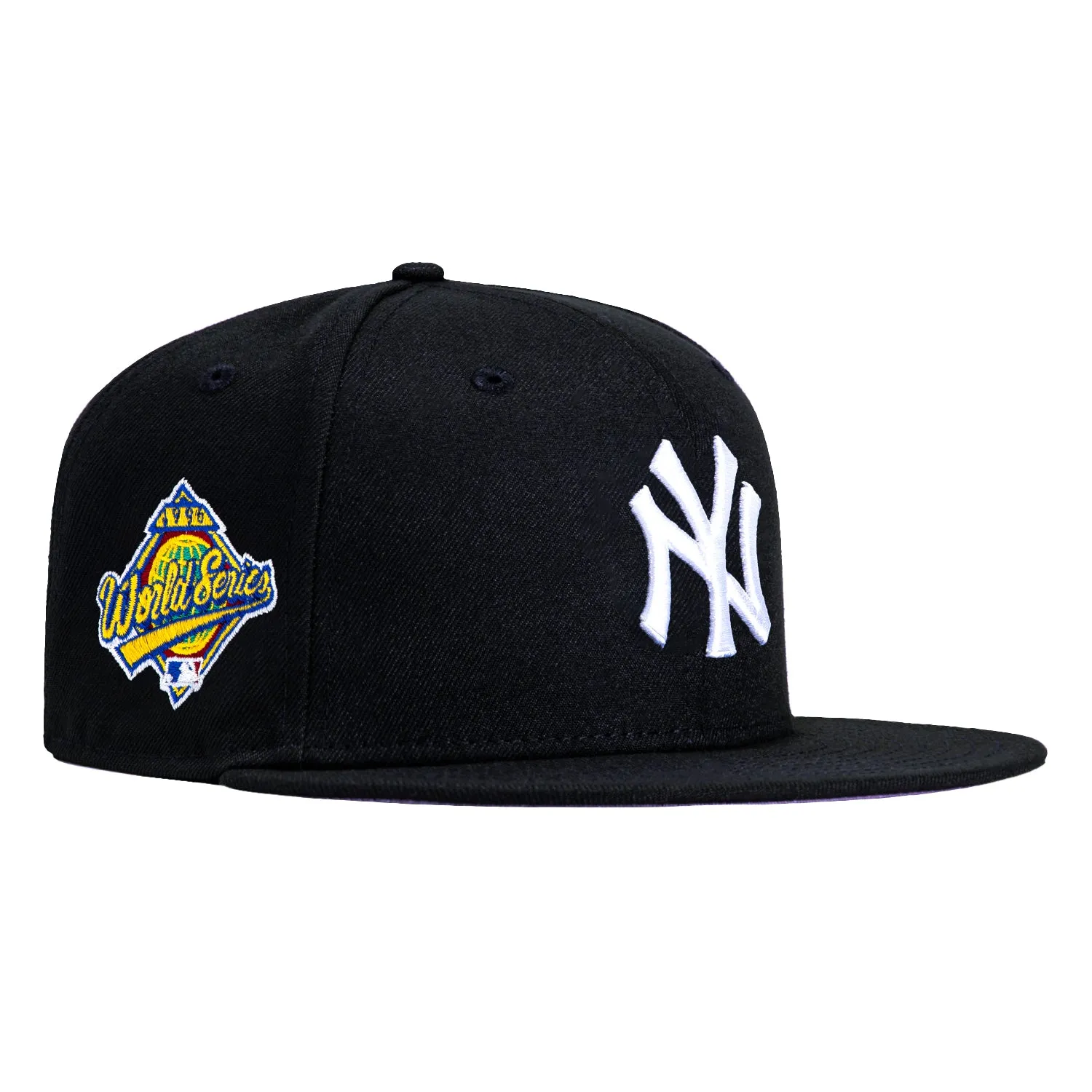 New Era 59Fifty New York Yankees 1996 World Series Patch Pink UV Hat -  Navy