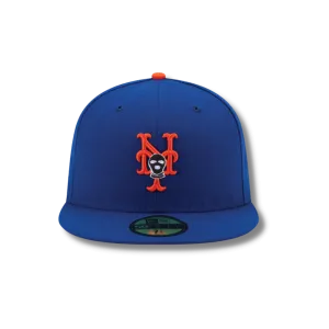 New York Ski Mask Baseball Fitted Hat