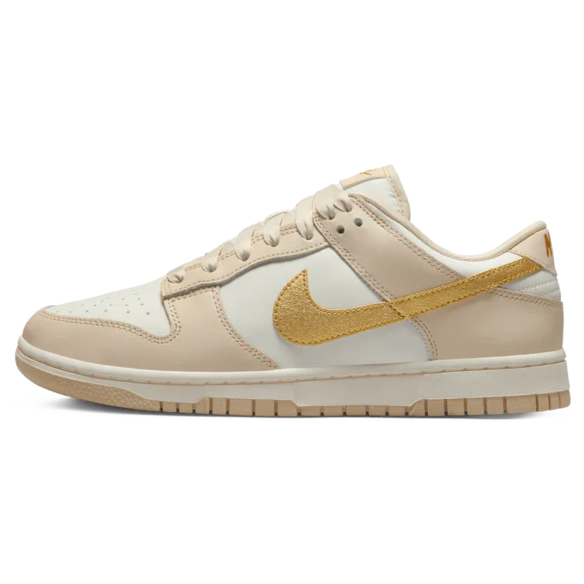 Nike Dunk Low 'Phantom Metallic Gold Swoosh'