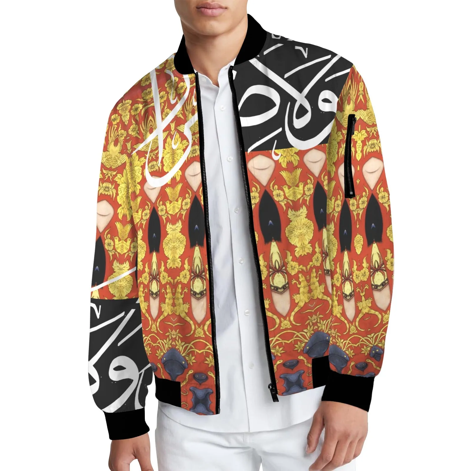 No Harm For Harm Men's Bomber Jacket