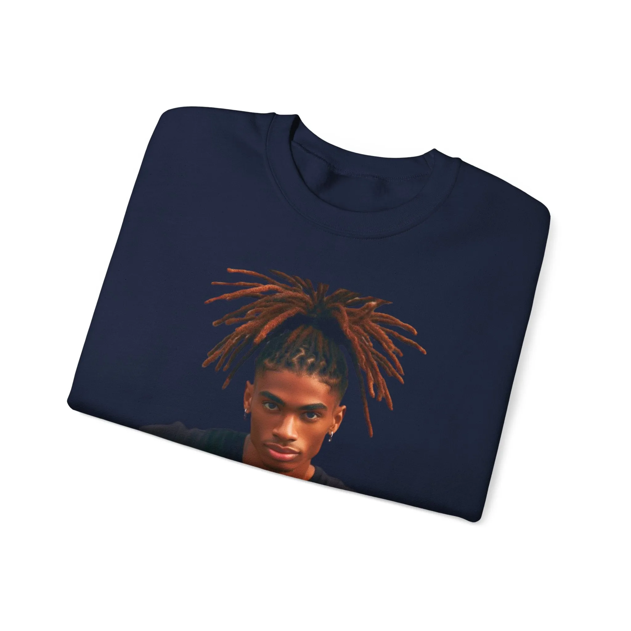 No you can't toch my Locs Unisex Heavy Blend™ Crewneck Sweatshirt