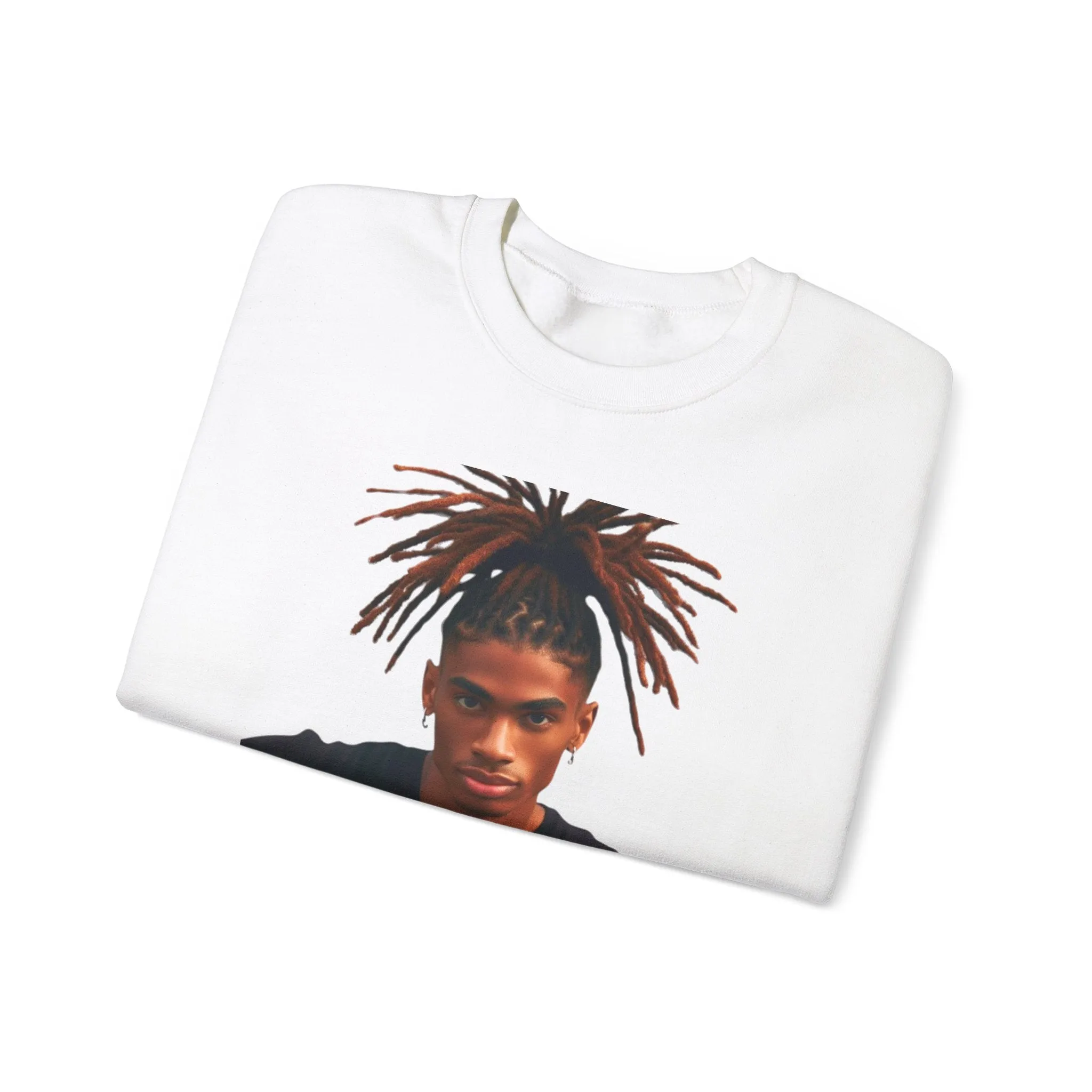 No you can't toch my Locs Unisex Heavy Blend™ Crewneck Sweatshirt