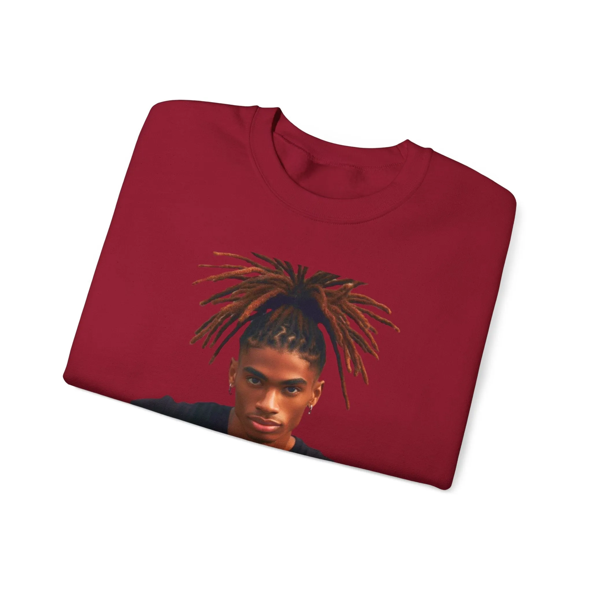 No you can't toch my Locs Unisex Heavy Blend™ Crewneck Sweatshirt