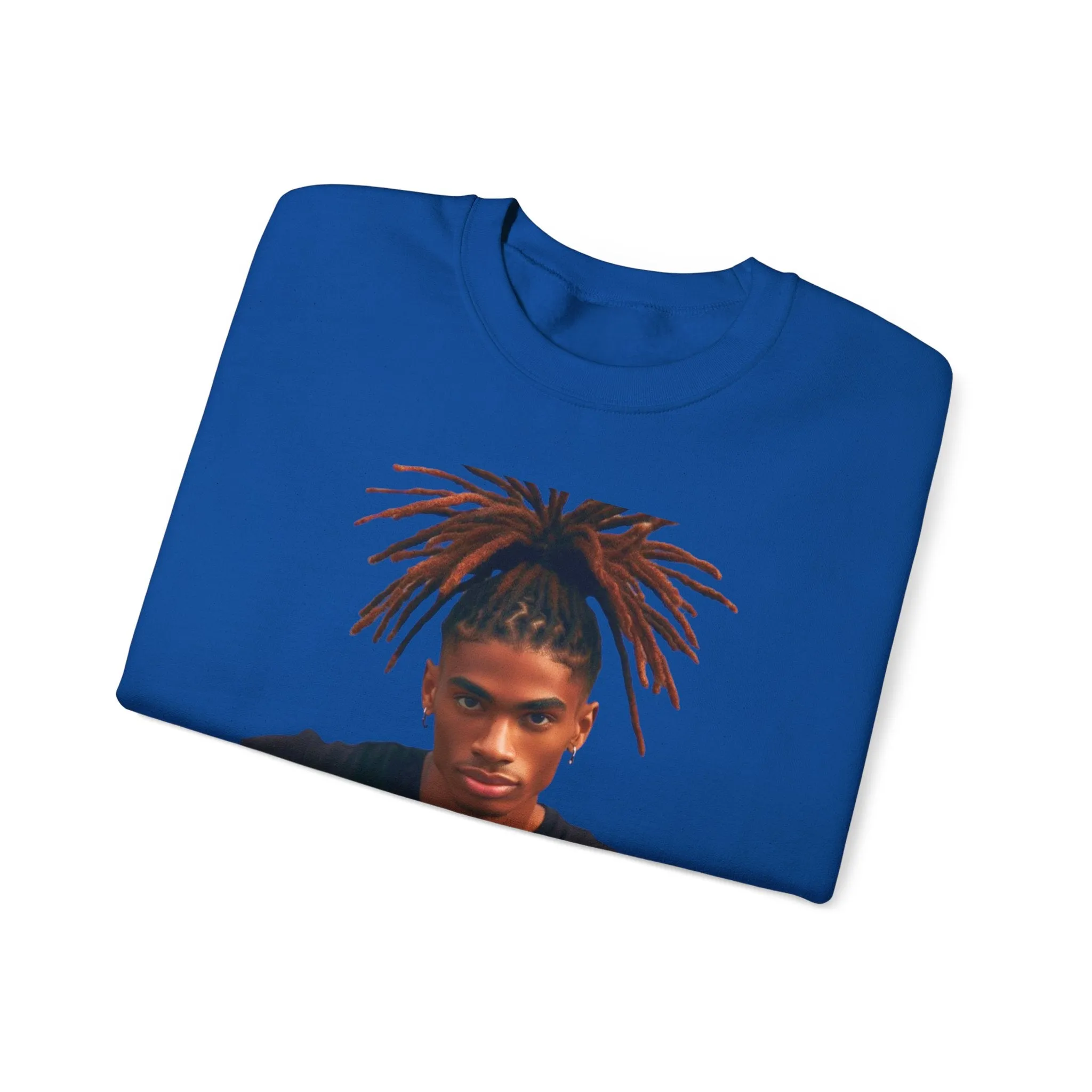 No you can't toch my Locs Unisex Heavy Blend™ Crewneck Sweatshirt