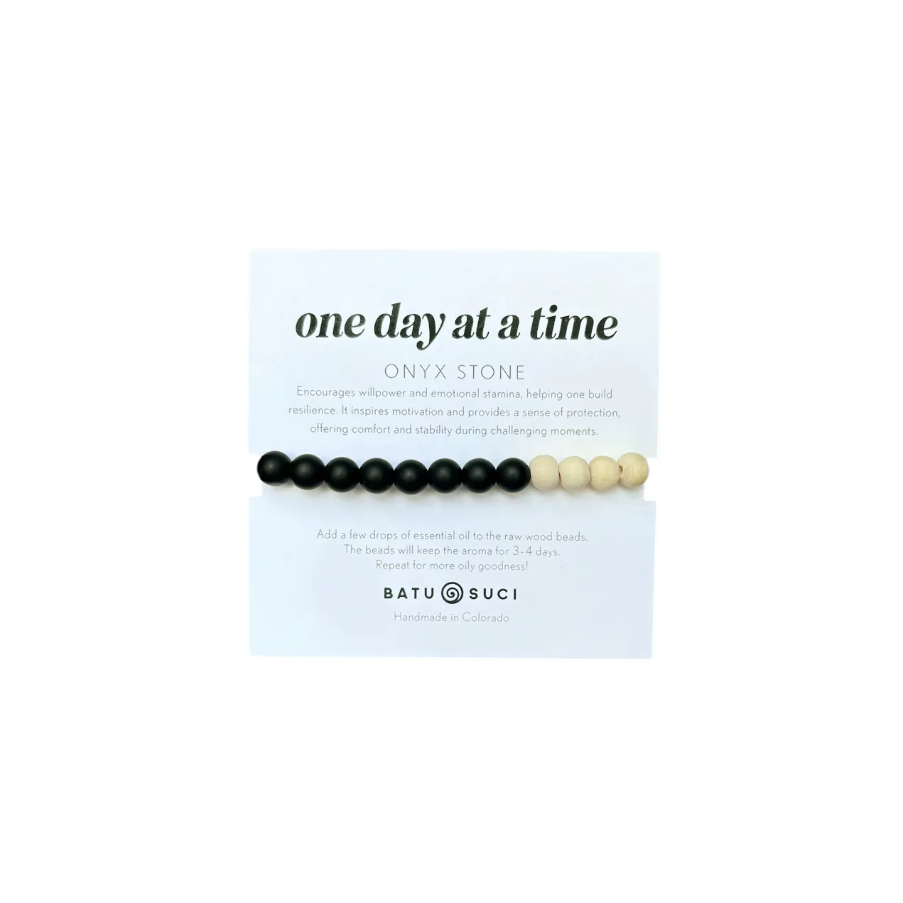 One Day at a Time Diffuser Bracelet
