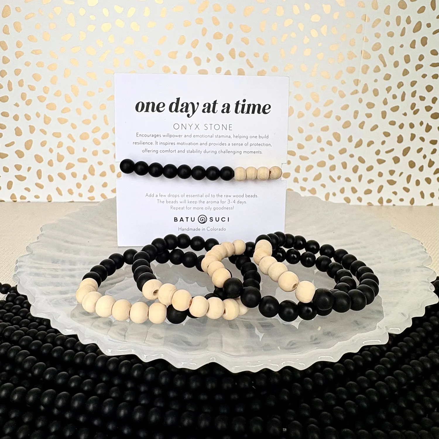 One Day at a Time Diffuser Bracelet