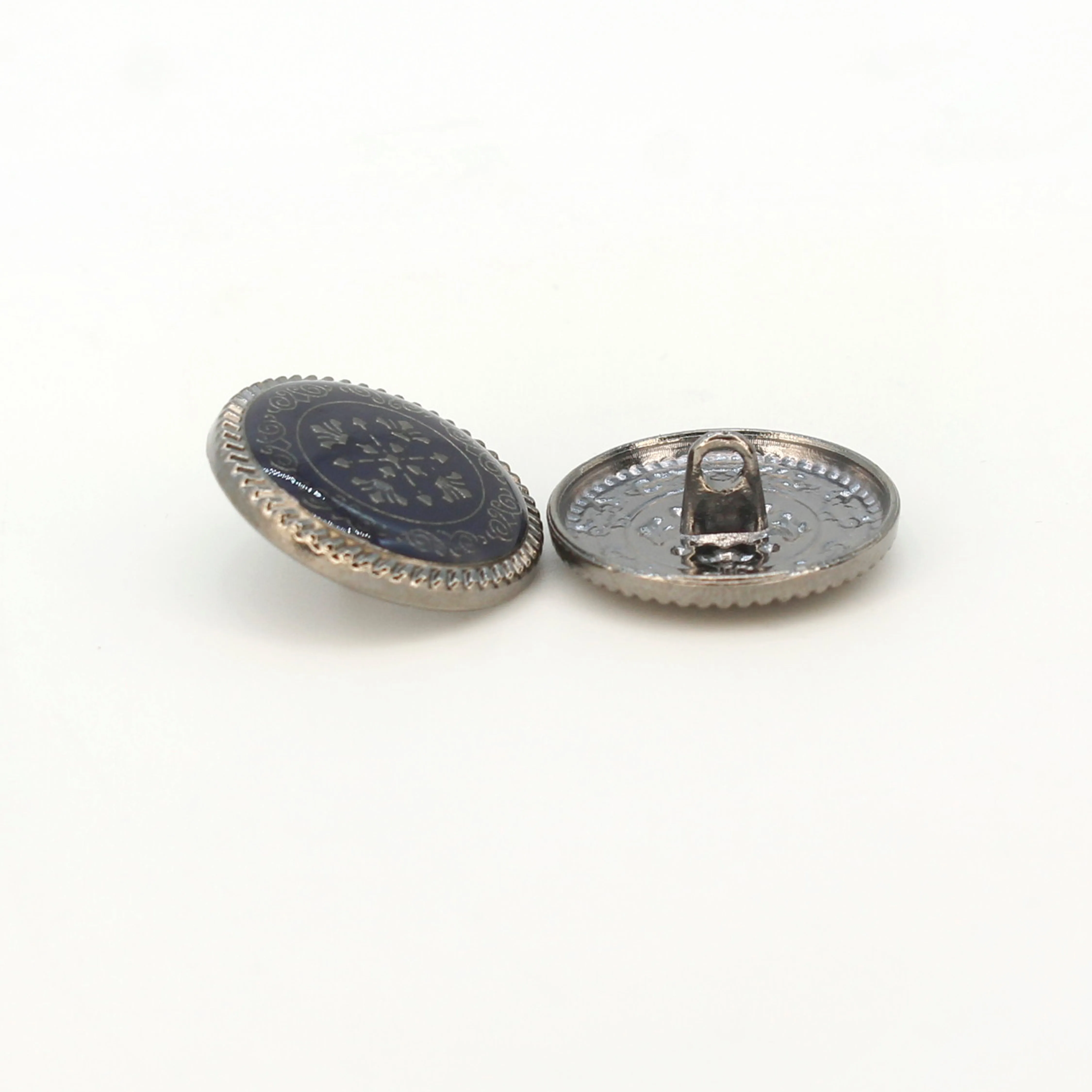 Ornate Snowflake Metal Buttons ( Pack of 8 Buttons)