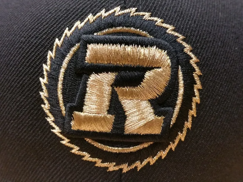 Ottawa Redblacks Snapback Custom Exclusive Black and Gold Brim