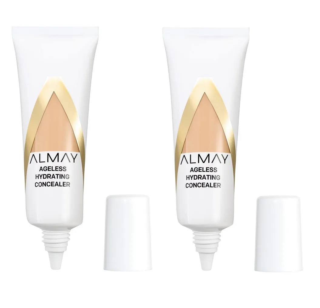 Pack of 2 Almay Ageless Hydrating Concealer, Light 010