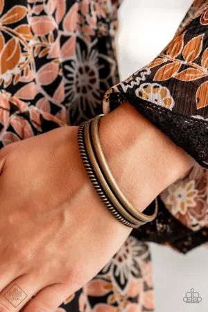 Paparazzi Southern Spurs - Brass Bracelet