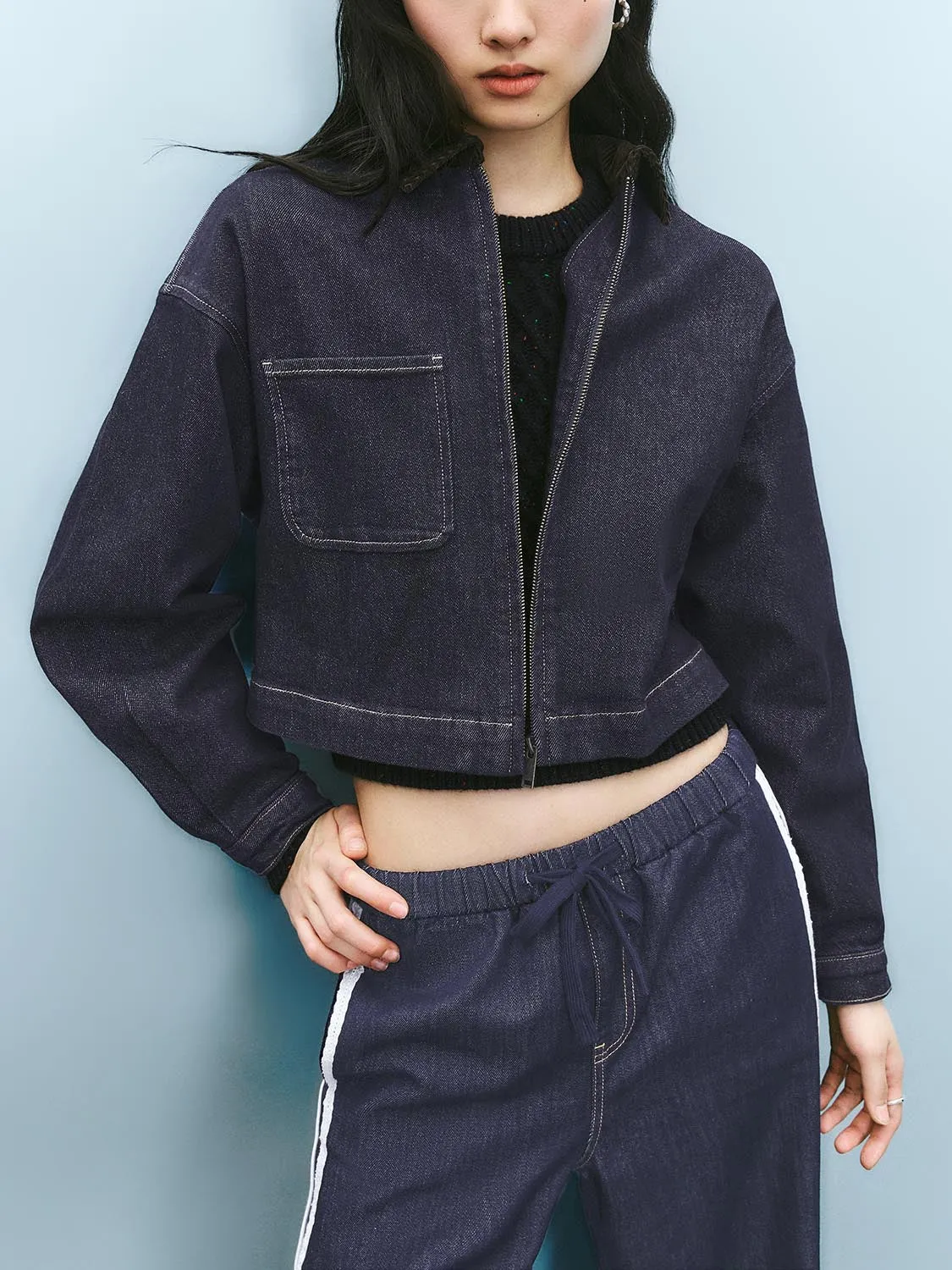 Patch Pocket Denim Jackets