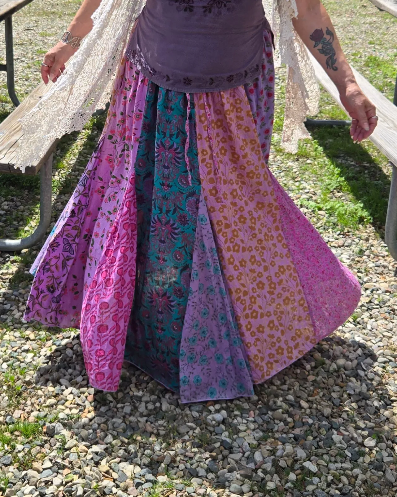 Patchwork Skirt