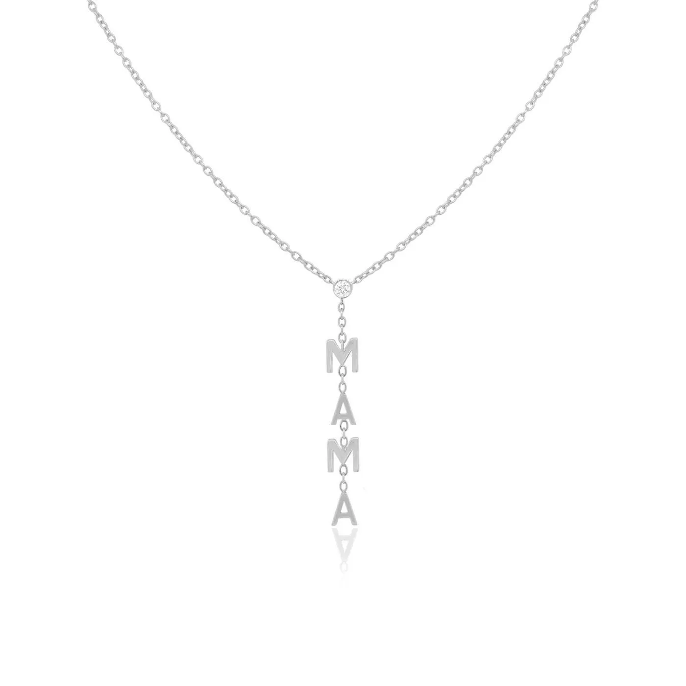 Personalized Drop Initial Necklace