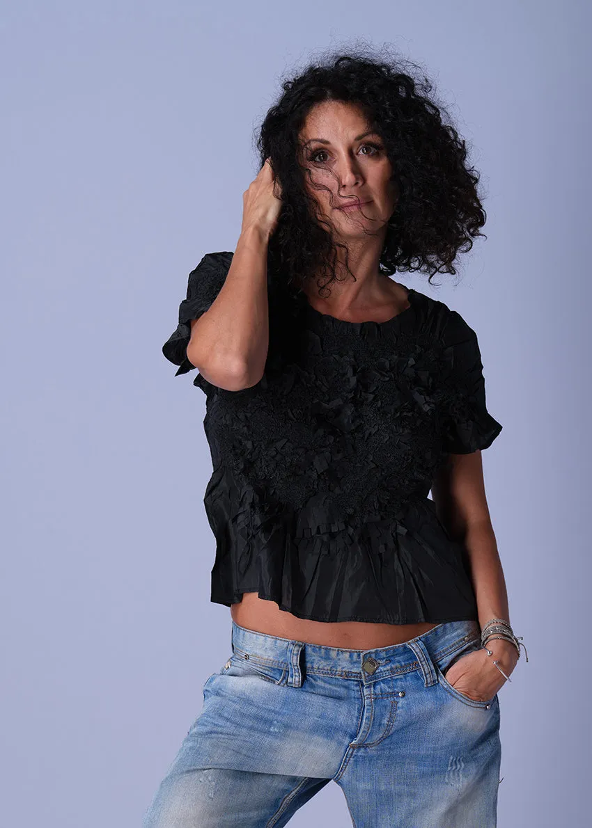 Petal Top YellowGreen