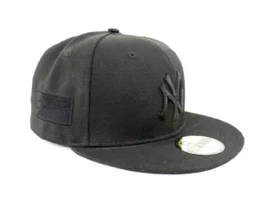 Philippine New York Yankees New Era 59Fifty Fitted Hats (Black Black)-7 3/4