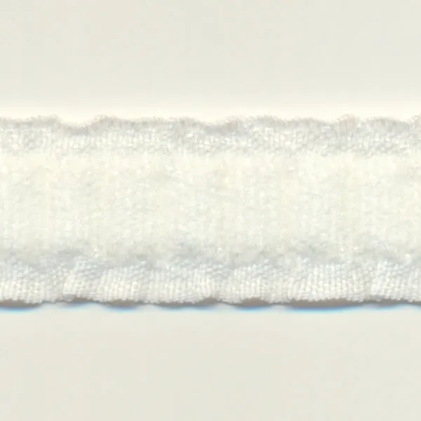 Pleat Stretch Tape #01 White