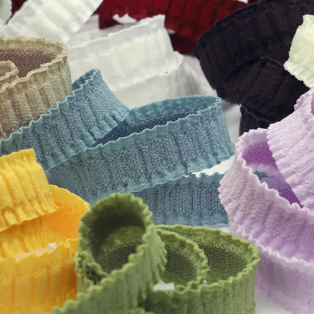 Pleat Stretch Tape #01 White