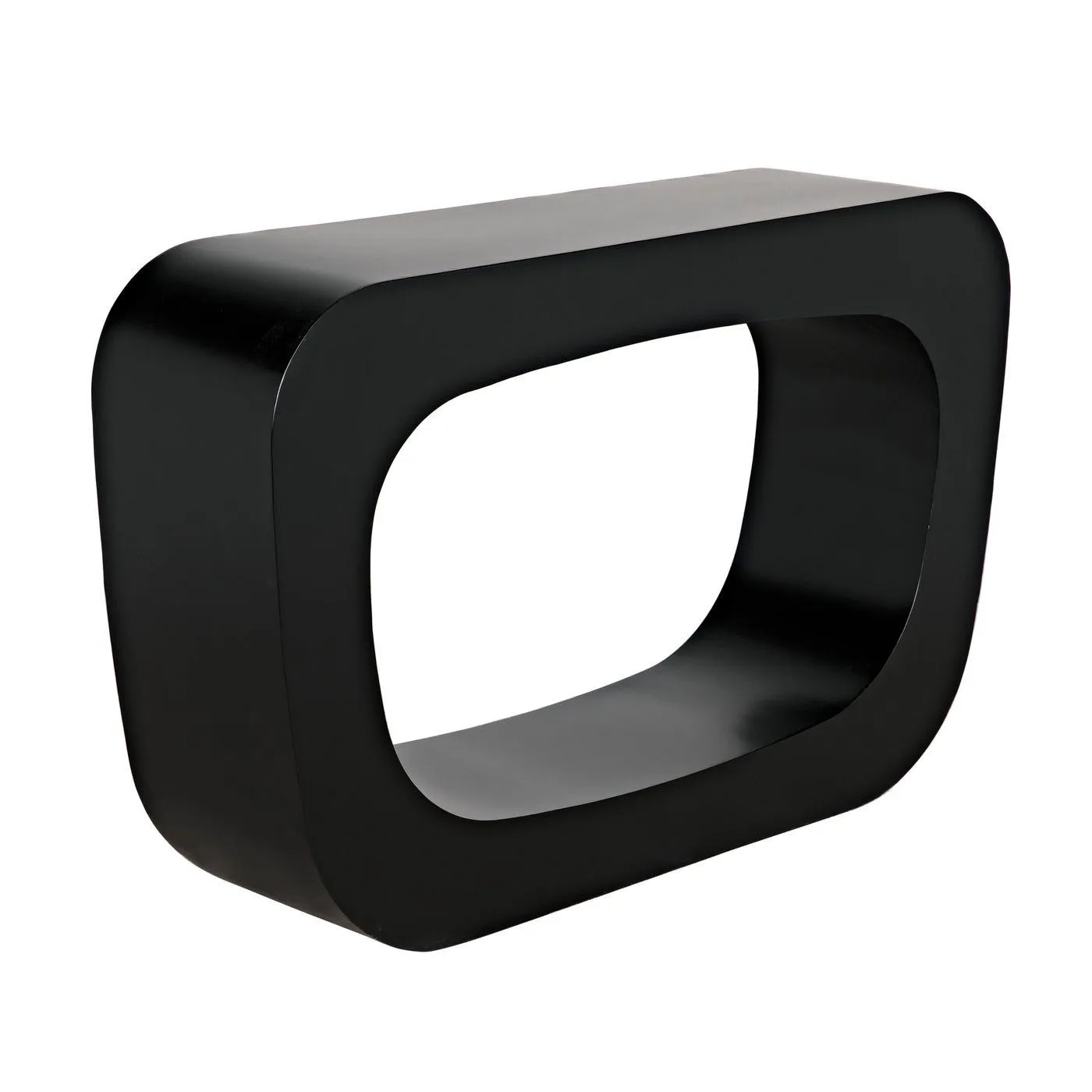Ponte Console, Black Steel