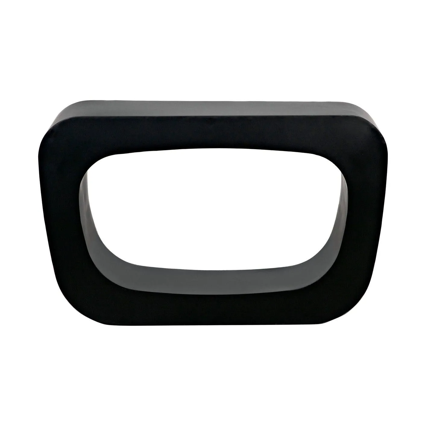 Ponte Console, Black Steel