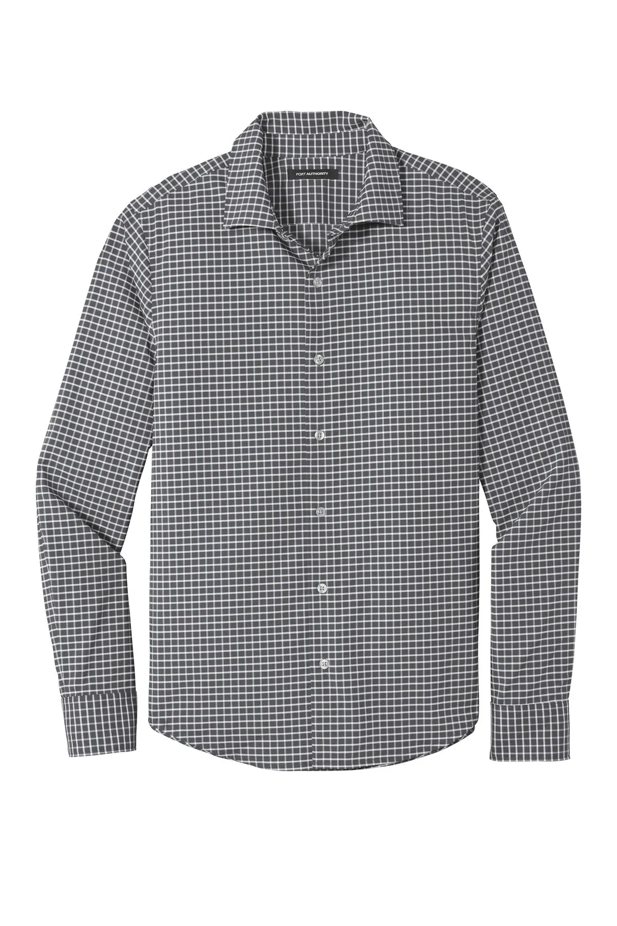 Port Authority  City Stretch Shirt W680 Graphite/ White