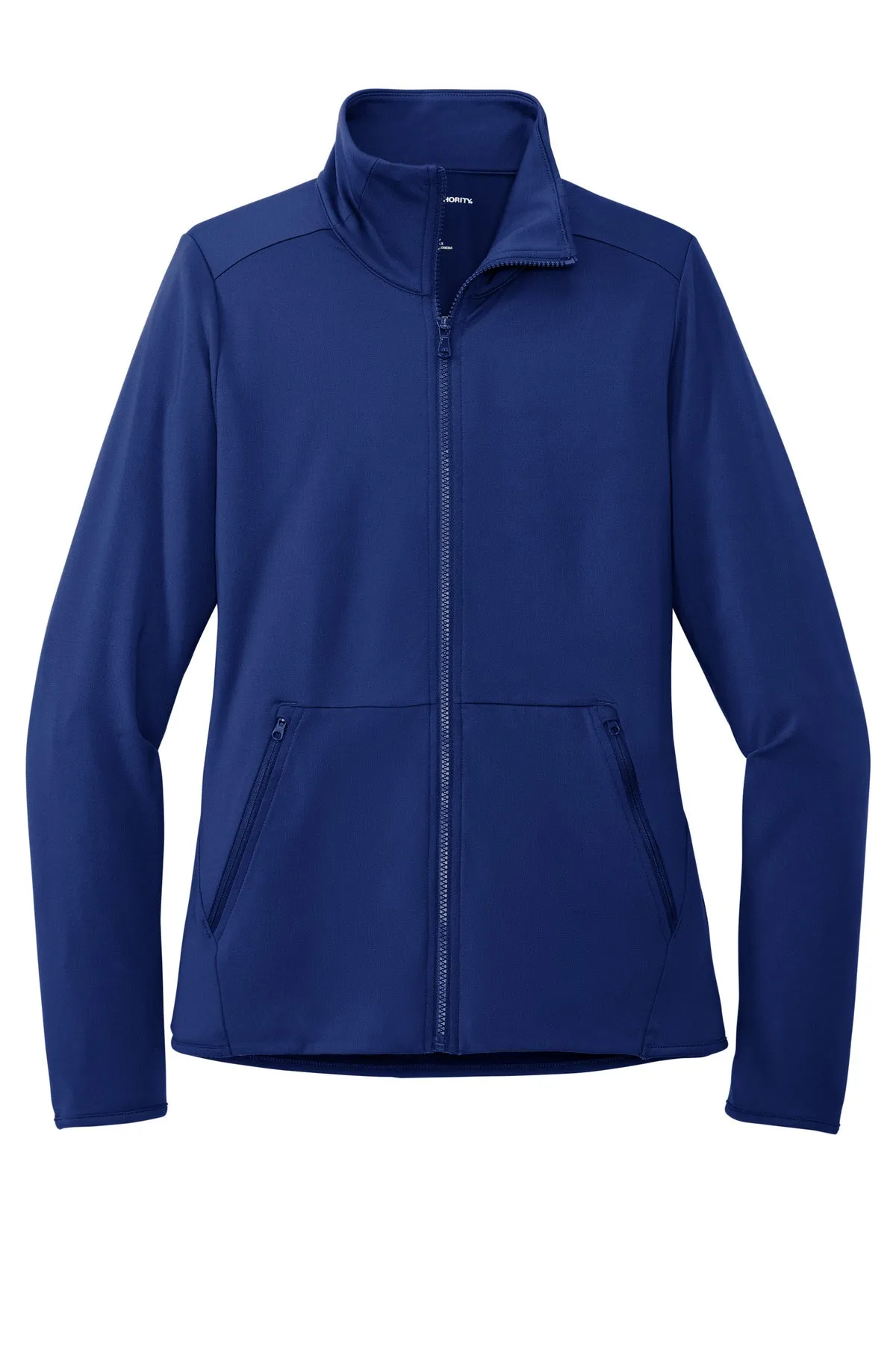 Port Authority Women's Accord Stretch Fleece Full-Zip LK595 Royal